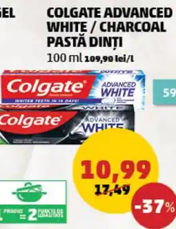 Penny Colgate advanced white/charcoal pastă dinți Ofertă