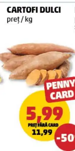 Penny Cartofi dulci Ofertă