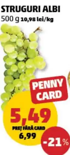Penny Struguri albi Ofertă