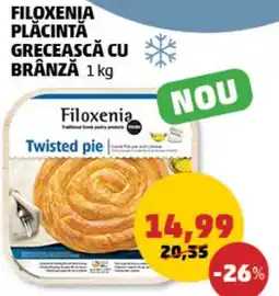 Penny Filoxenia plăcintă grecească cu brânză Ofertă