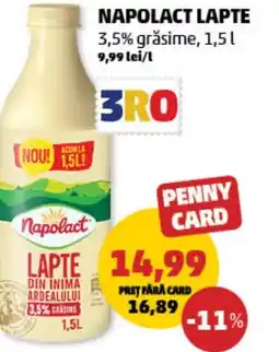 Penny Napolact lapte Ofertă
