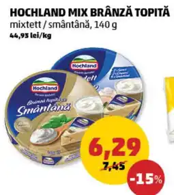 Penny Hochland mix brânză topită mixtett/smântână Ofertă
