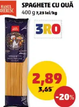 Penny Spaghete cu ouă Ofertă