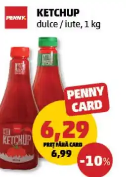 Penny Ketchup dulce/iute Ofertă