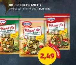 Penny Dr. oetker pikant fix Ofertă