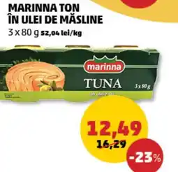 Penny Marinna ton în ulei de măsline Ofertă