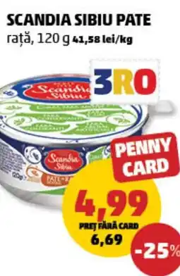 Penny Scandia sibiu pate rață Ofertă