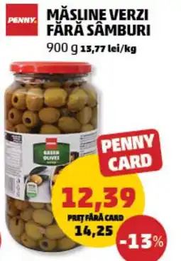 Penny Măsline verzi fără sâmburi Ofertă