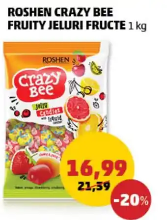 Penny Roshen crazy bee fruity jeluri fructe Ofertă