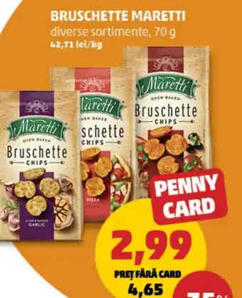 Penny Bruschette maretti Ofertă