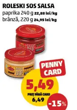 Penny Roleski sos salsa Ofertă