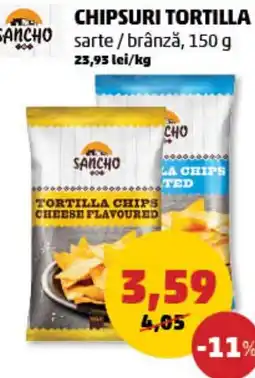 Penny Chipsuri tortilla Ofertă