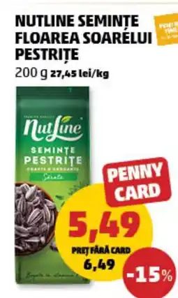 Penny Nutline seminţe floarea soarelui pestrite Ofertă