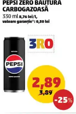 Penny Pepsi zero băutură carbogazoasă Ofertă