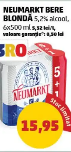 Penny Neumarkt bere blondă Ofertă