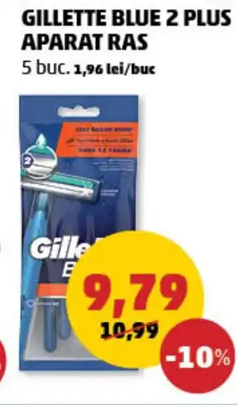 Penny Gillette blue 2 plus aparat ras Ofertă