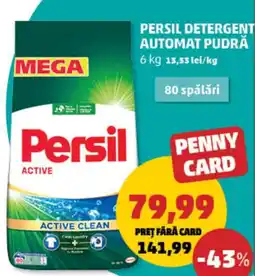 Penny Persil detergent automat pudră Ofertă