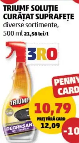 Penny Triumf soluţie curățat suprafețe Ofertă