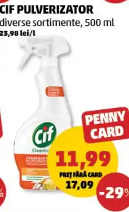 Penny Cif pulverizator Ofertă