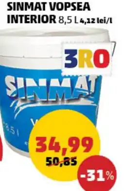 Penny Sinmat vopsea interior Ofertă