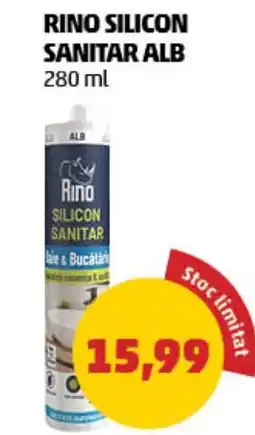 Penny Rino silicon sanitar alb Ofertă