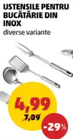 Penny Ustensile pentru bucătărie din inox Ofertă