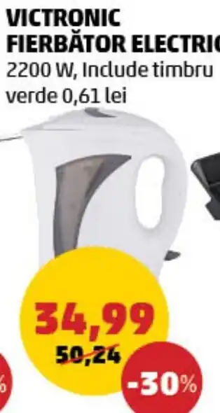 Penny Victronic fierbător electric Ofertă