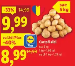 Lidl Cartofi albi Ofertă