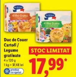 Lidl Duc de Couer Cartofi/ Legume gratinate Ofertă
