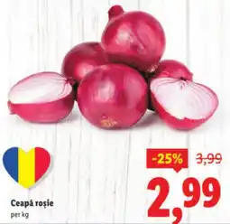 Lidl Ceapă roşie Ofertă