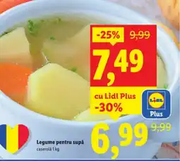 Lidl Legume pentru supă Ofertă