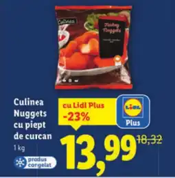 Lidl Culinea Nuggets cu piept de curcan Ofertă