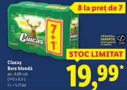Lidl Ciucas Bere blondǎ Ofertă