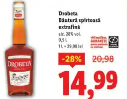 Lidl Drobeta Băutură spirtoasă extrafină Ofertă