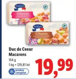 Lidl Duc de Coeur Macarons Ofertă