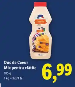 Lidl Duc de Coeur Mix pentru clătite Ofertă