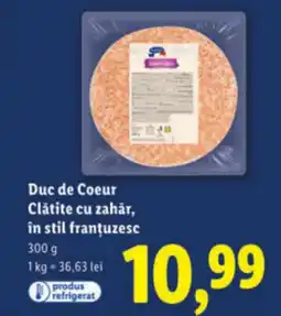 Lidl Duc de Coeur Clătite cu zahăr, în stil franţuzesc Ofertă