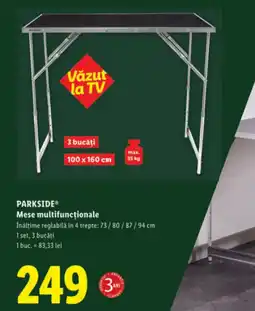 Lidl PARKSIDE® Mese multifuncționale Ofertă