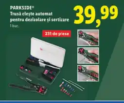 Lidl PARKSIDE Trusǎ clește automat pentru dezizolare şi sertizare Ofertă