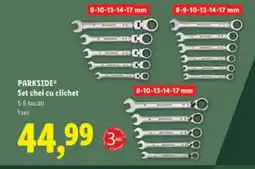 Lidl PARKSIDE Set chei cu clichet Ofertă