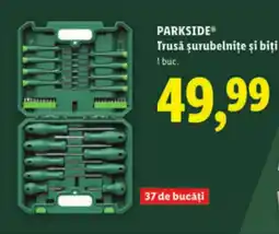 Lidl PARKSIDE® Trusǎ şurubelnițe și biţi Ofertă