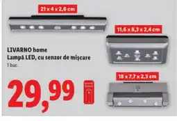 Lidl LIVARNO HOME Lampă LED, cu senzor de mişcare Ofertă