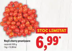 Lidl Roşii cherry prunişoare Ofertă