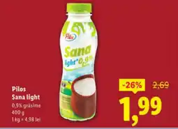 Lidl Pilos Sana light Ofertă