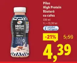 Lidl Pilos High Protein Băutură cu cafea Ofertă