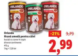 Lidl ORLANDO Hrană umedă pentru câini Ofertă