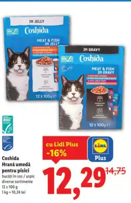 Lidl Coshida Hrană umedă pentru pisici Ofertă