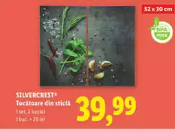 Lidl SILVERCREST® Tocătoare din sticlă Ofertă