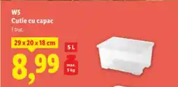Lidl W5 Cutie cu capac Ofertă