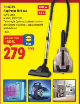 Lidl PHILIPS Aspirator fără sac Ofertă